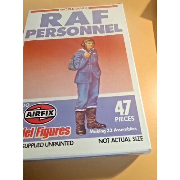 Airfix H0/00 Scale World War II RAF Personnel 47 pcs. 01747-5  New Open Box 1980 - Picture 2 of 8